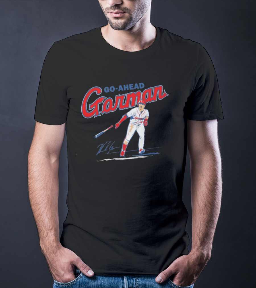 Go-ahead Gorman St. Louis Cardinals Baseball T-Shirt