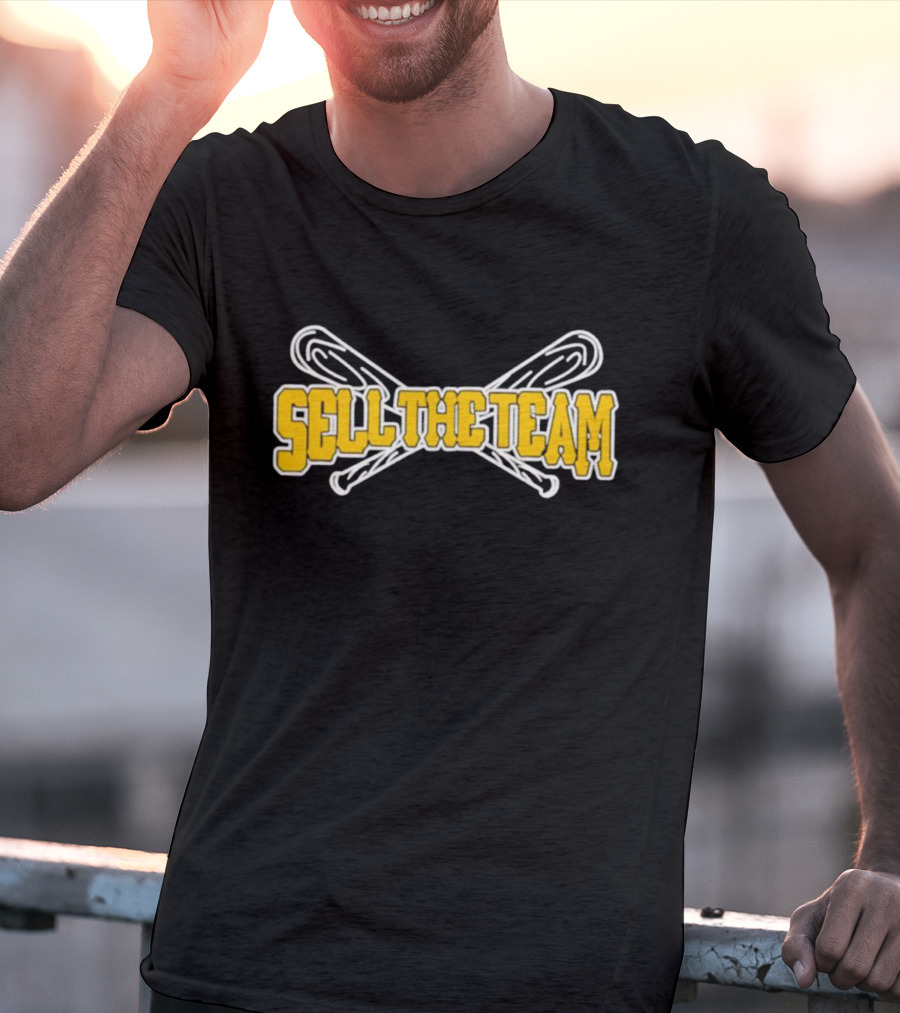Pittsburgh Pirates Sell The Team Crossed Bats T-Shirt