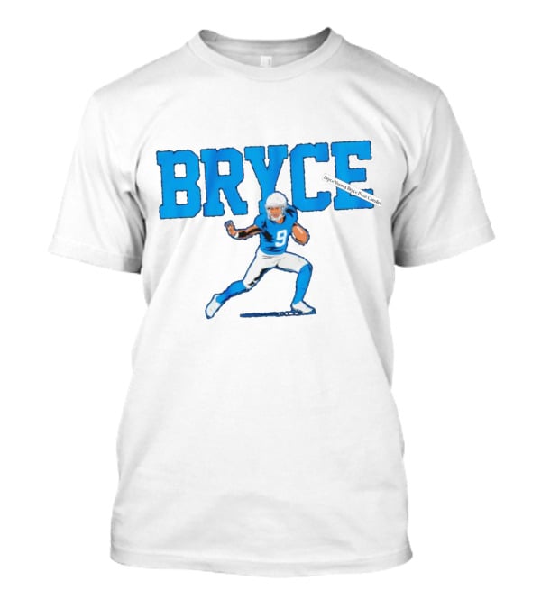 Bryce Young Pose Carolina Panthers Football T-Shirt