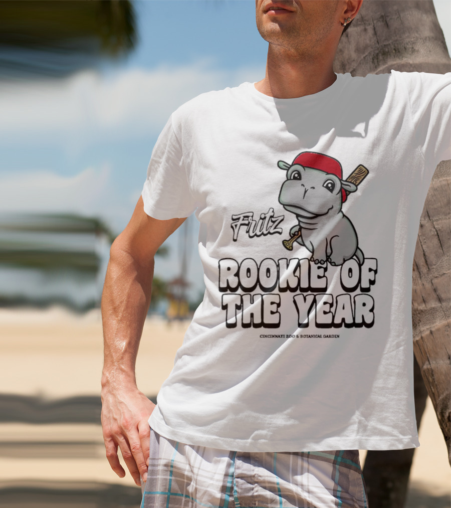 Fritz Rookie Of The Year Cincinnati Zoo Botanical Garden T-Shirt