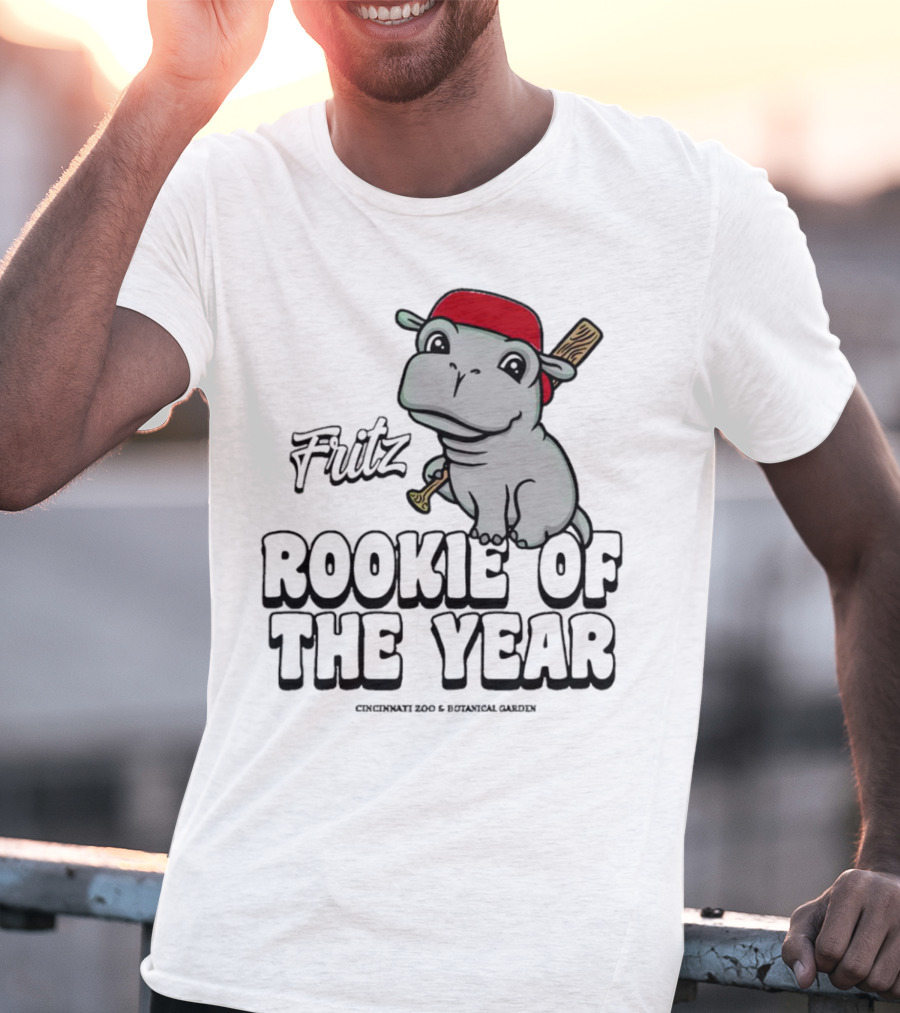Fritz Rookie Of The Year Cincinnati Zoo Botanical Garden T-Shirt