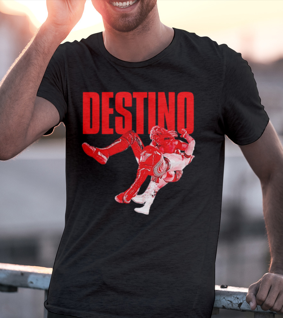 DESTINO Tetsuya Naito Wrestling Finishing Move T-Shirt