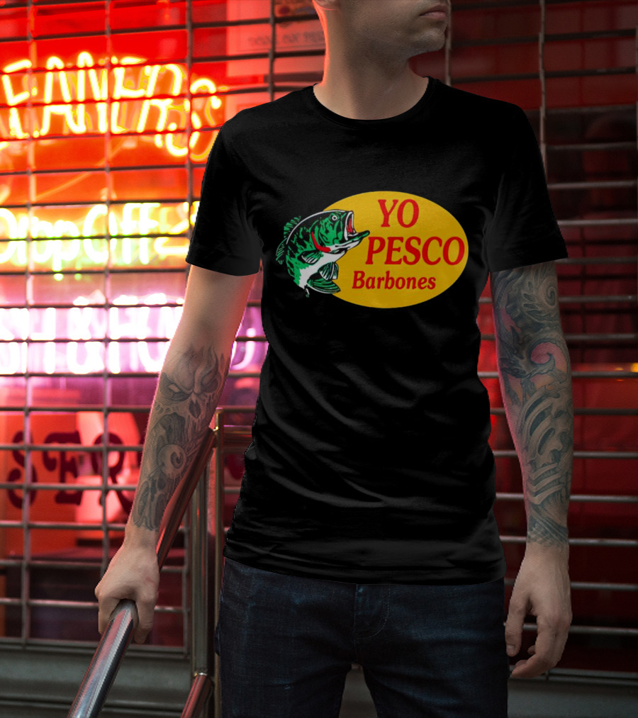 YO PESCO Barbones Big Fish T-Shirt