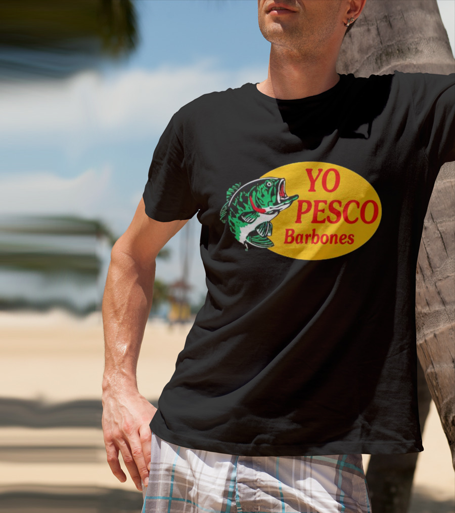 YO PESCO Barbones Big Fish T-Shirt