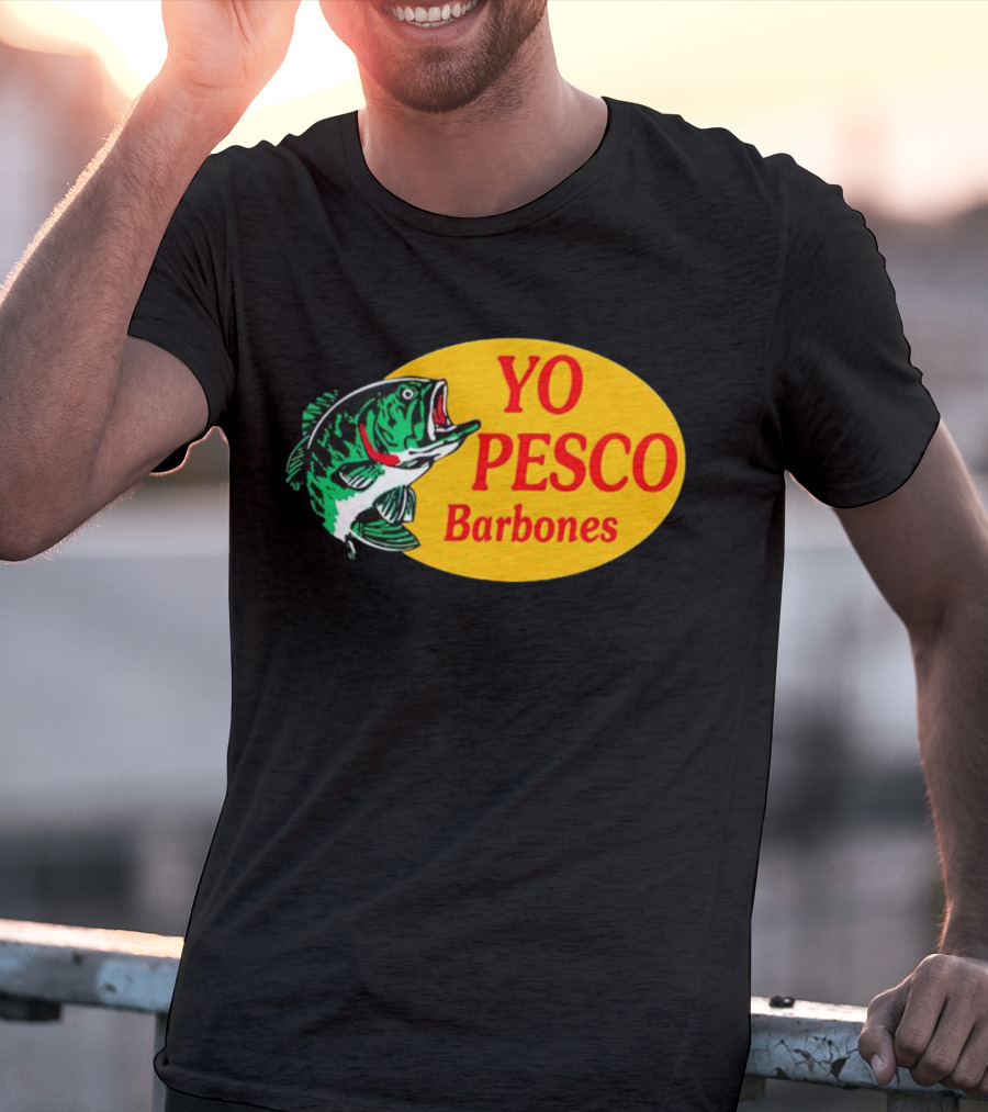 YO PESCO Barbones Big Fish T-Shirt