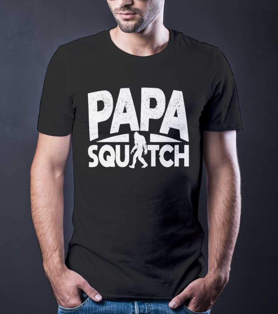 Papa Squatch Bigfoot T-Shirt