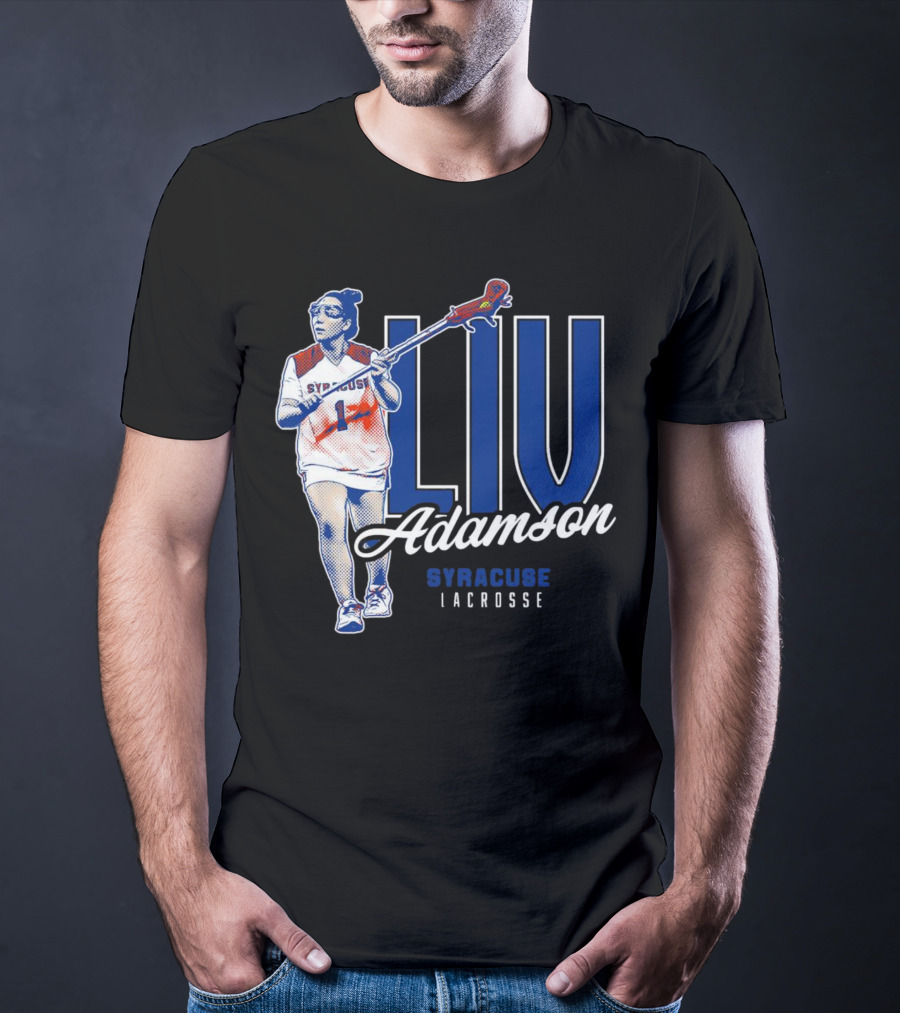 LIV Adamson 1 Syracuse Lacrosse T-Shirt