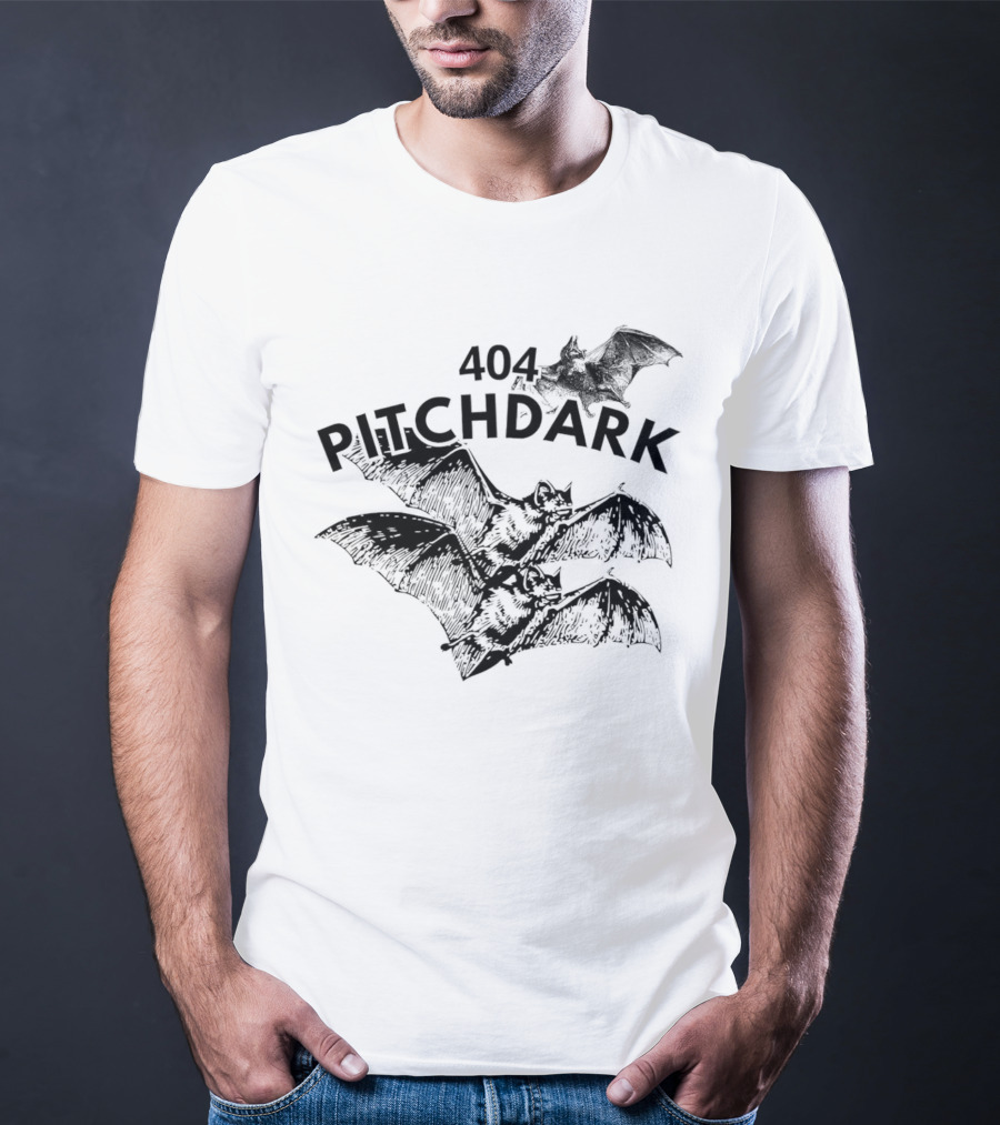 404 Pitch Dark Bats T-Shirt