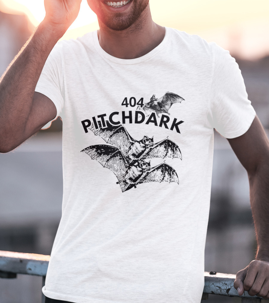 404 Pitch Dark Bats T-Shirt