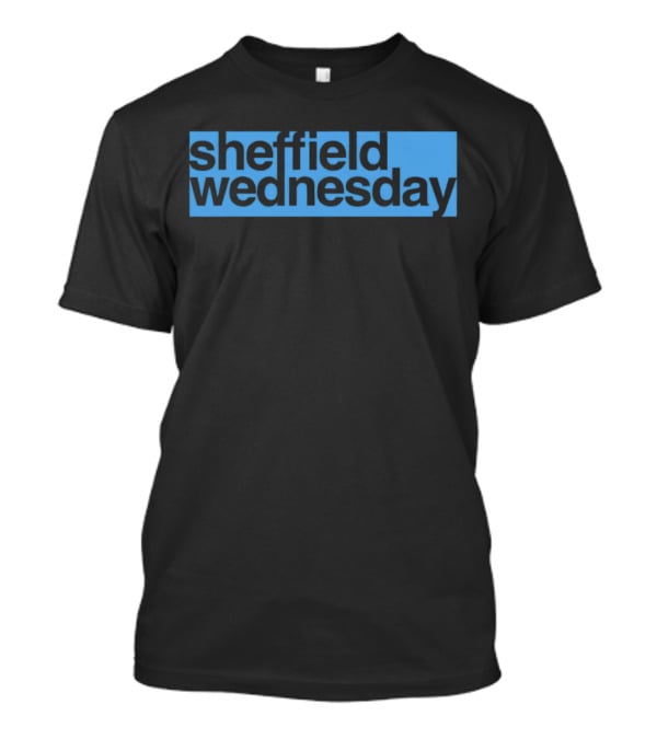 Sheffield Wednesday Blue Background T-Shirt