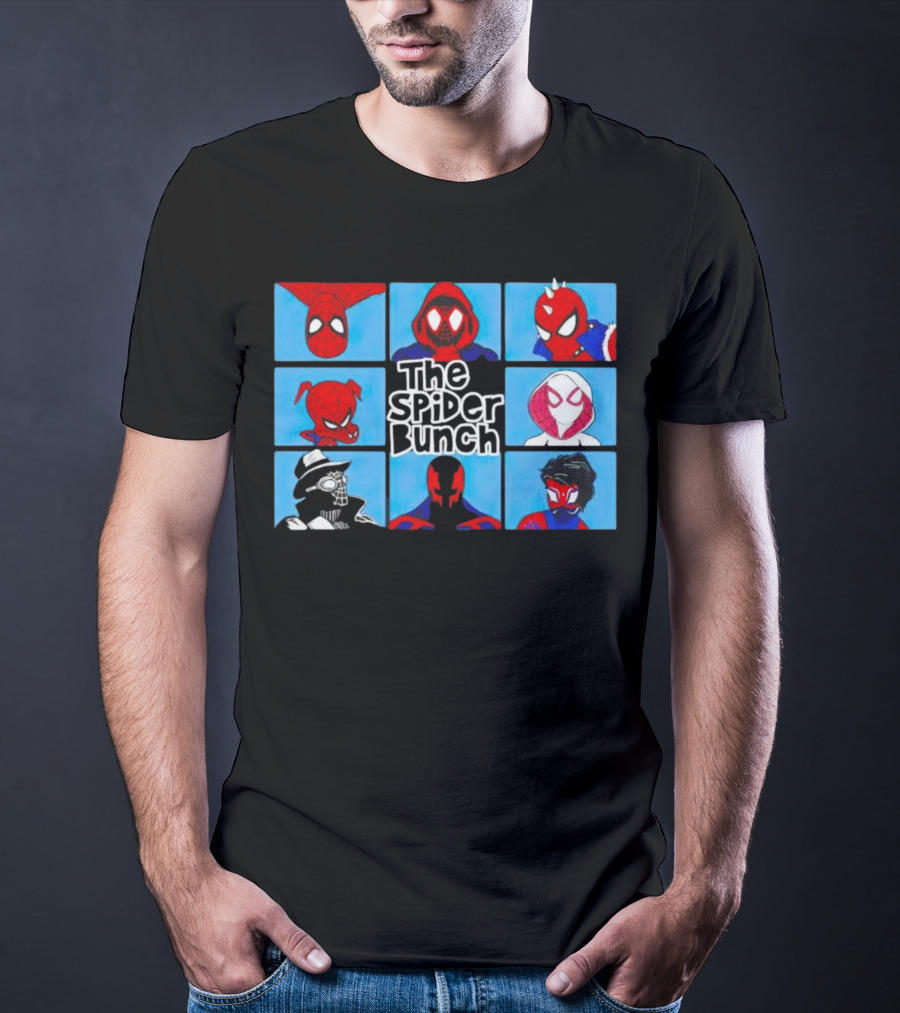 The Spider Bunch Spider-Man Faces Collection T-Shirt