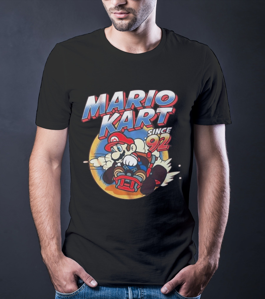 Mario Kart Racing Adventure Since 92 T-Shirt
