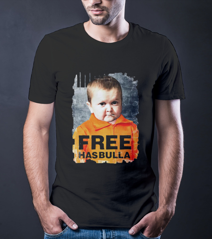 Hasbulla Magomedov Free Hasbulla Orange Jumpsuit T-Shirt