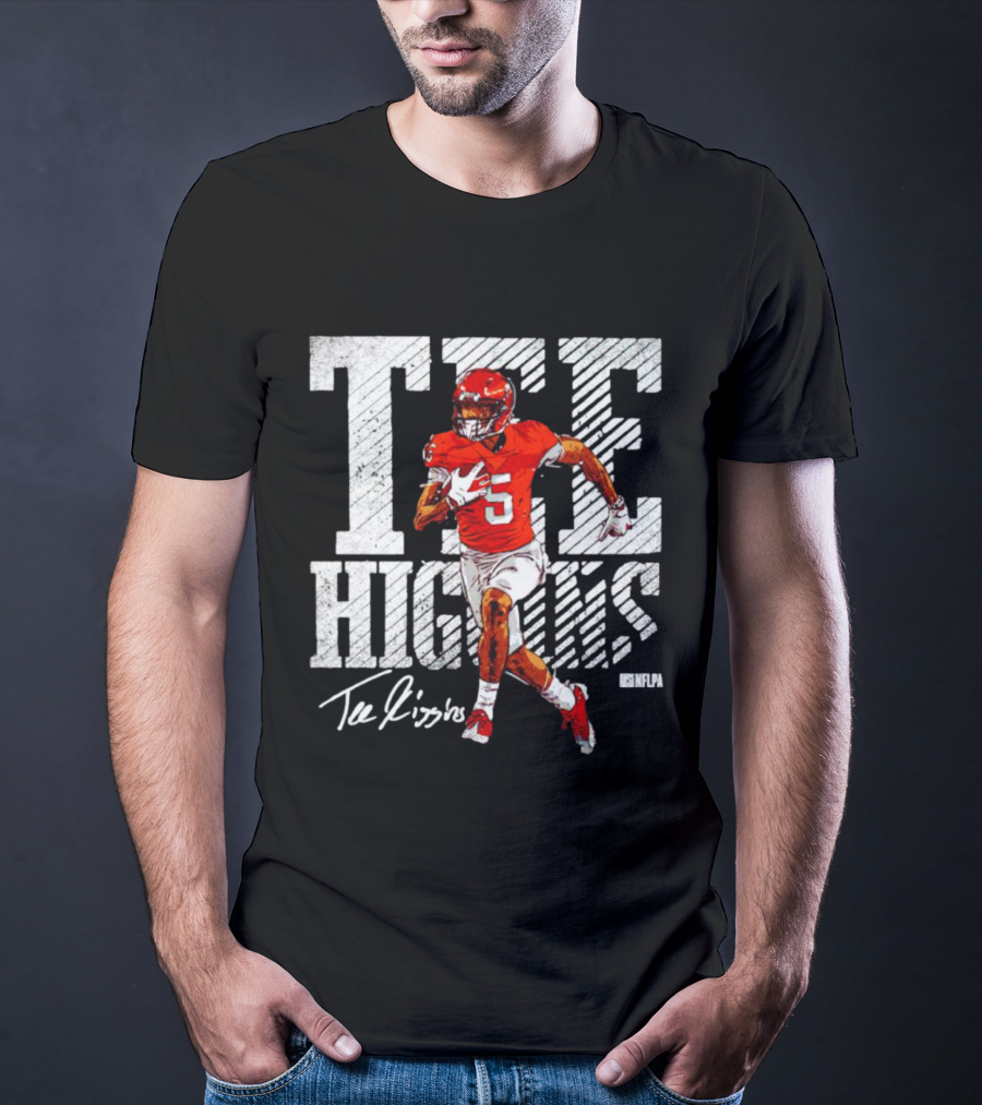 Tee Higgins NFLPA Cincinnati Football Signature T-Shirt