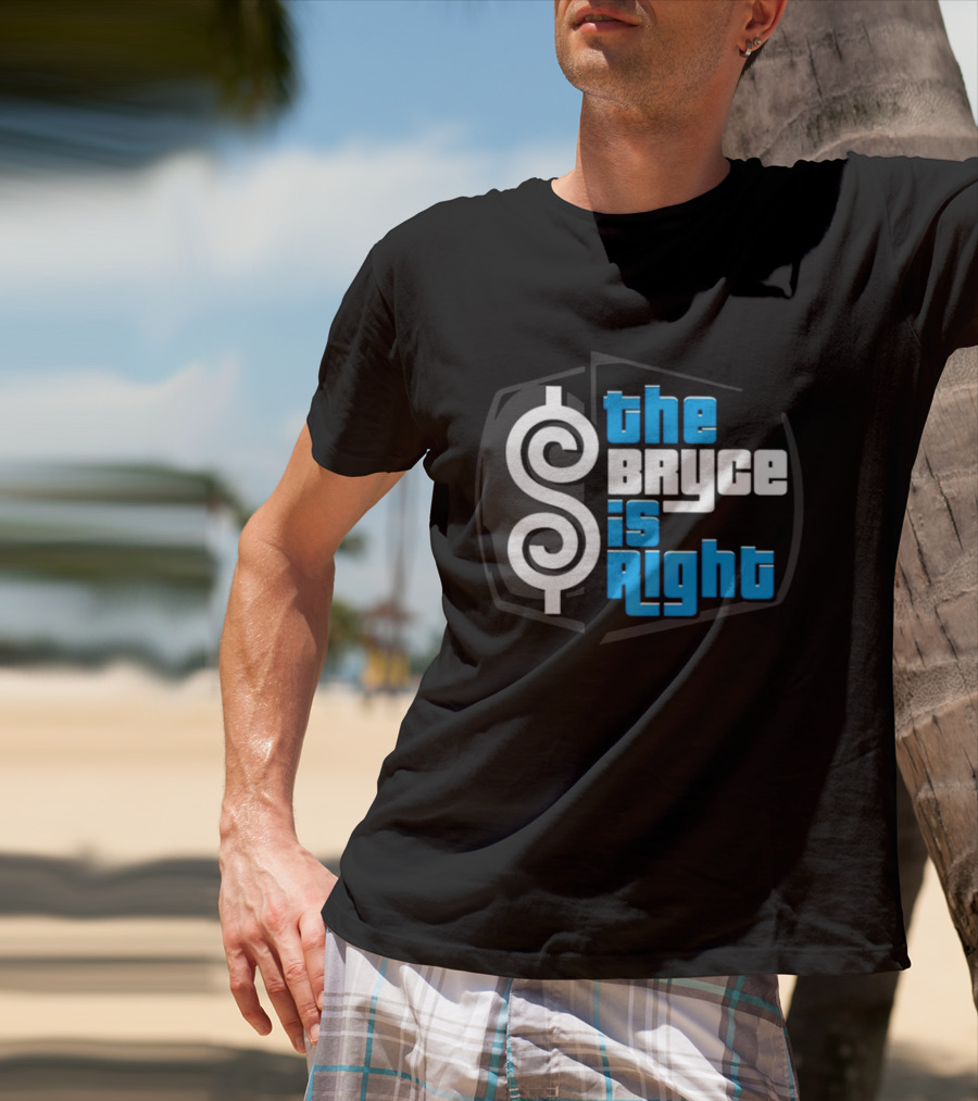 The Bryce Is Right Retro Game Show T-Shirt