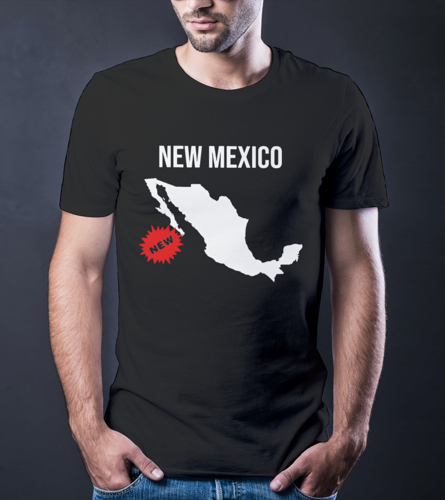 New Mexico New Map T-Shirt