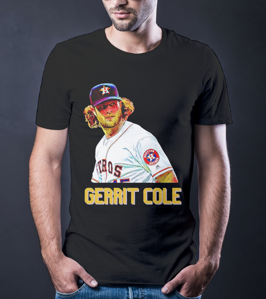 Gerrit Cole Astros Houston Baseball Player T-Shirt