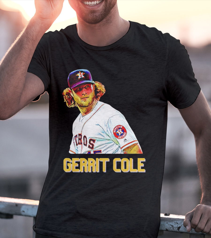 Gerrit Cole Astros Houston Baseball Player T-Shirt