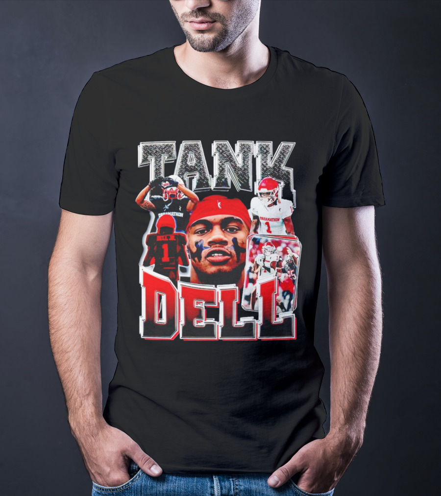 Tank Dell Breakaway Football Legend Vintage Action T-Shirt