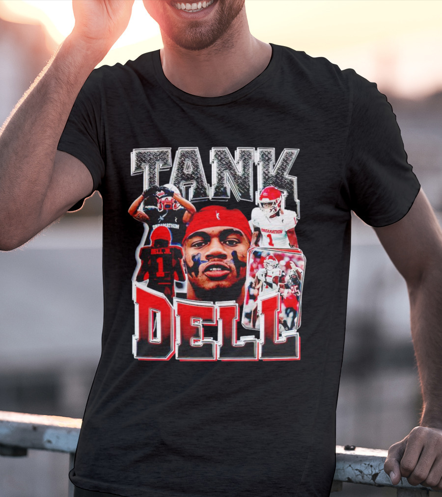 Tank Dell Breakaway Football Legend Vintage Action T-Shirt