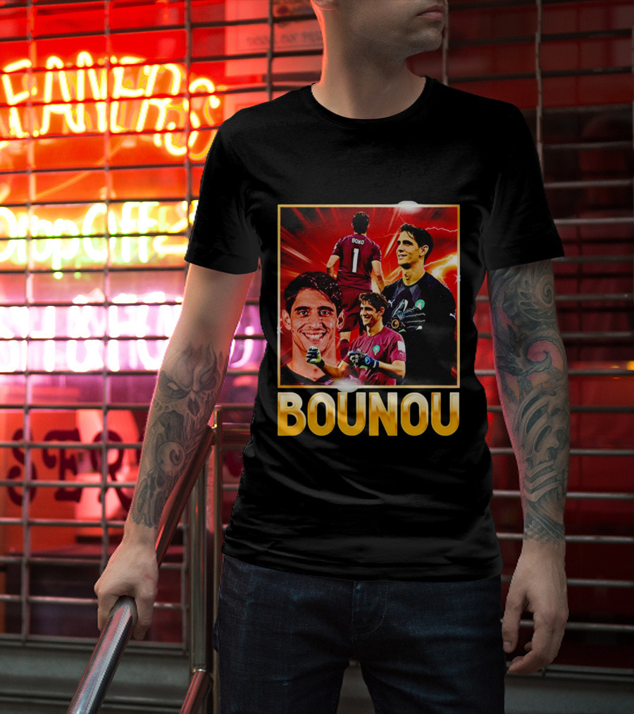 Bounou Bono Morocco Football Soccer T-Shirt