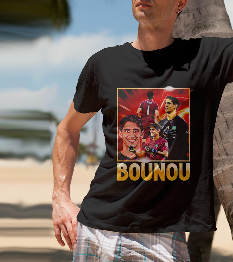 Bounou Bono Morocco Football Soccer T-Shirt