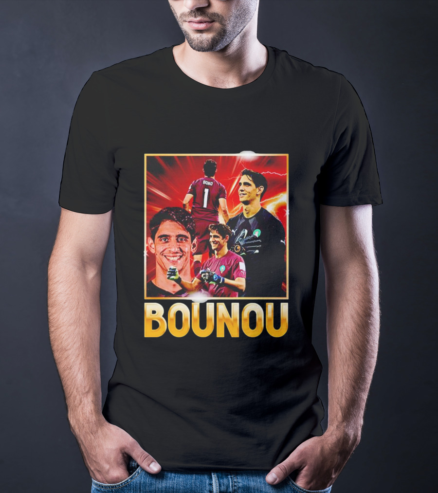 Bounou Bono Morocco Football Soccer T-Shirt