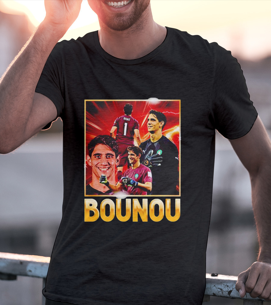 Bounou Bono Morocco Football Soccer T-Shirt