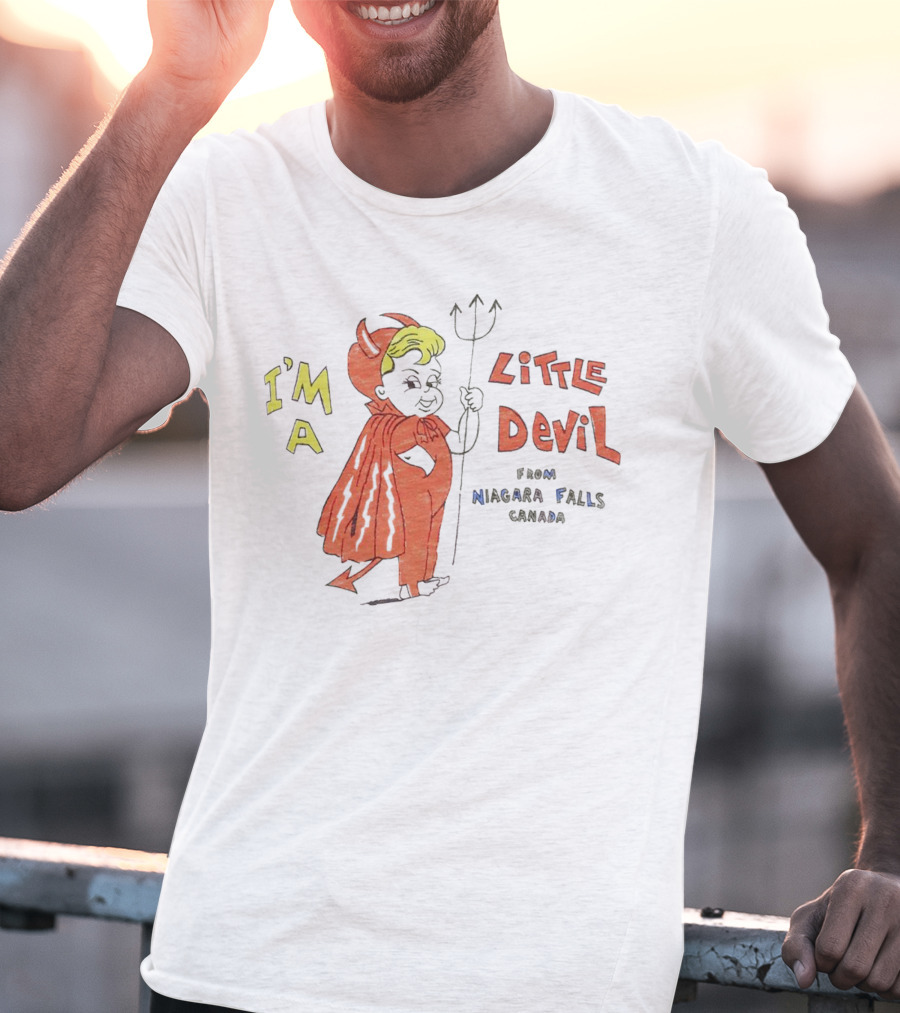 I'M A Little Devil From Niagara Falls Canada T-Shirt