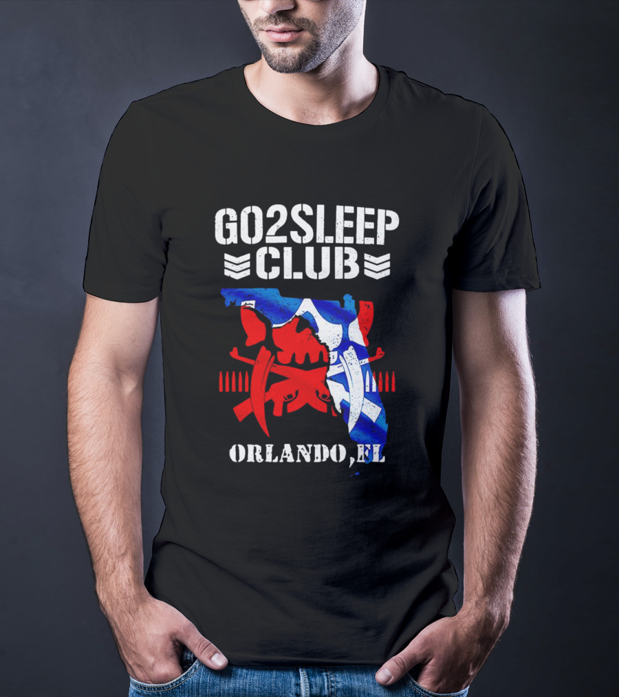 Go2Sleep Club Florida Theme Orlando FL Kenta T-Shirt
