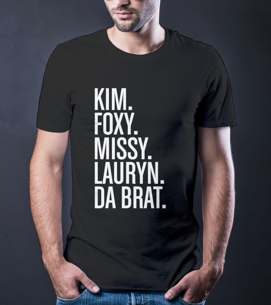 Kim Foxy Missy Lauryn Da Brat Legends Combo T-Shirt
