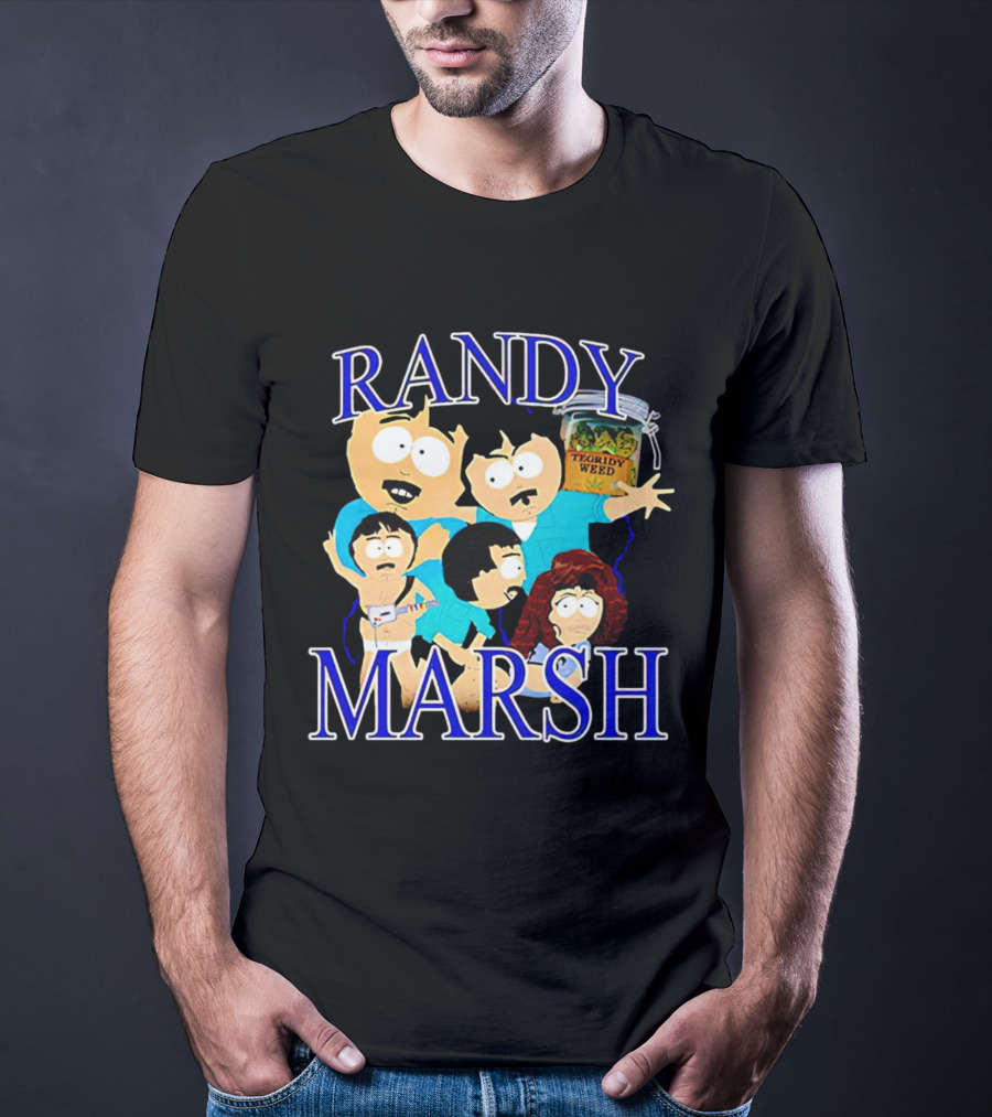 Randy Marsh Tegridy Weed South Park Fan T-Shirt