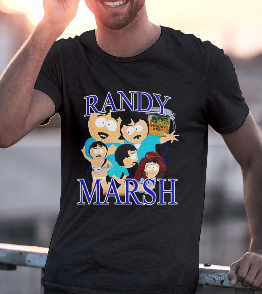 Randy Marsh Tegridy Weed South Park Fan T-Shirt