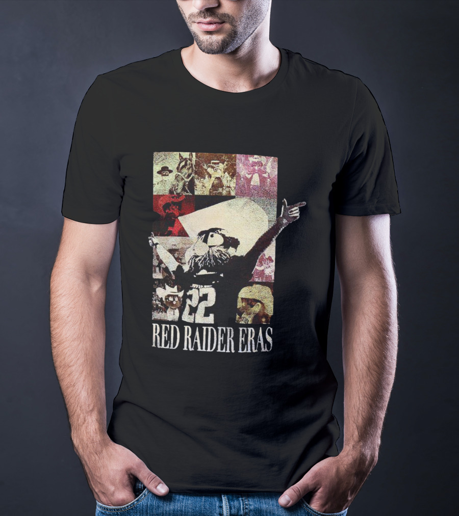 Red Raider Eras Texas Tech Block Chain T-Shirt