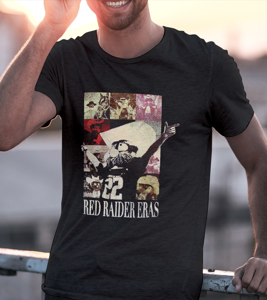 Red Raider Eras Texas Tech Block Chain T-Shirt