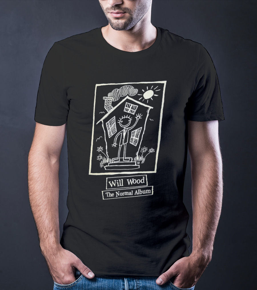 Will Wood The Normal Album House And Sun Drawing T-Shirt
