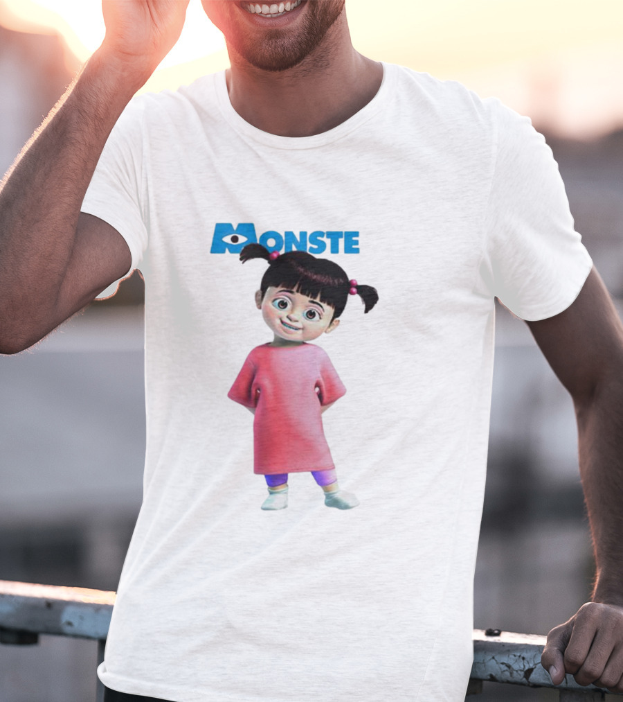 Boo Monsters Monste Pixar Animation Character T-Shirt