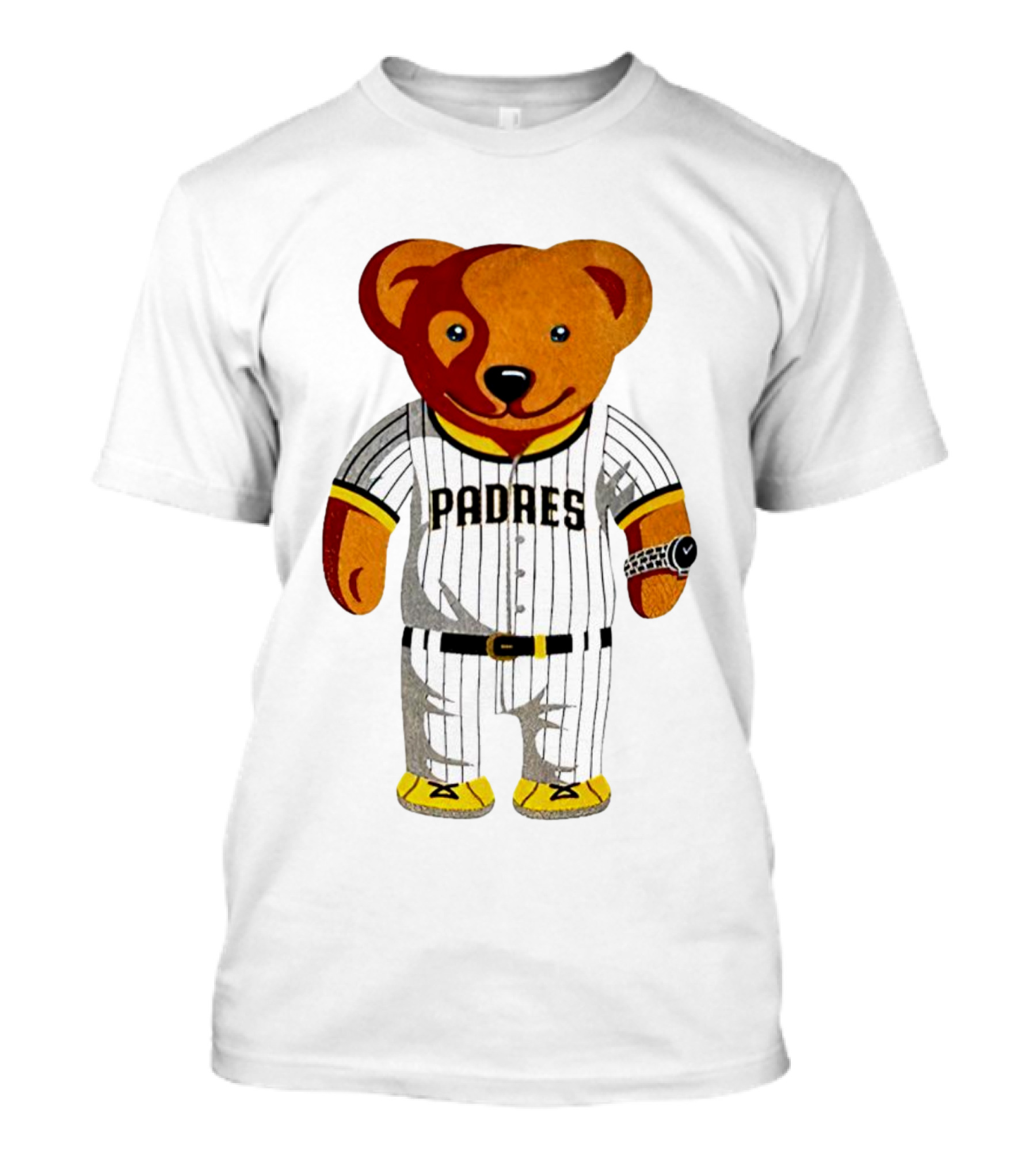 Oris Bear Padres San Diego Baseball Team T-Shirt