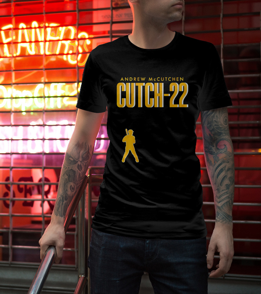 ANDREW MCCUTCHEN CUTCH-22 PITTSBURGH PIRATES T-Shirt