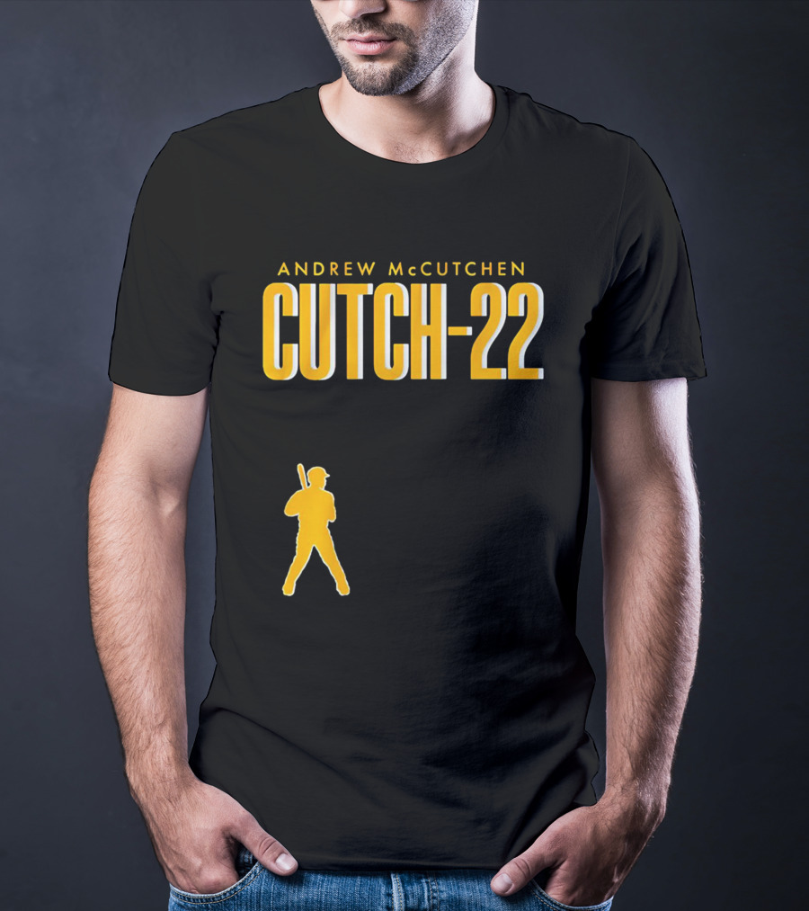 ANDREW MCCUTCHEN CUTCH-22 PITTSBURGH PIRATES T-Shirt