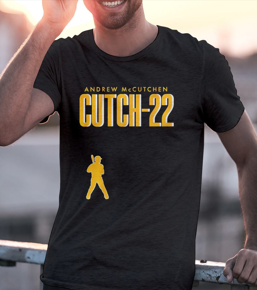 ANDREW MCCUTCHEN CUTCH-22 PITTSBURGH PIRATES T-Shirt