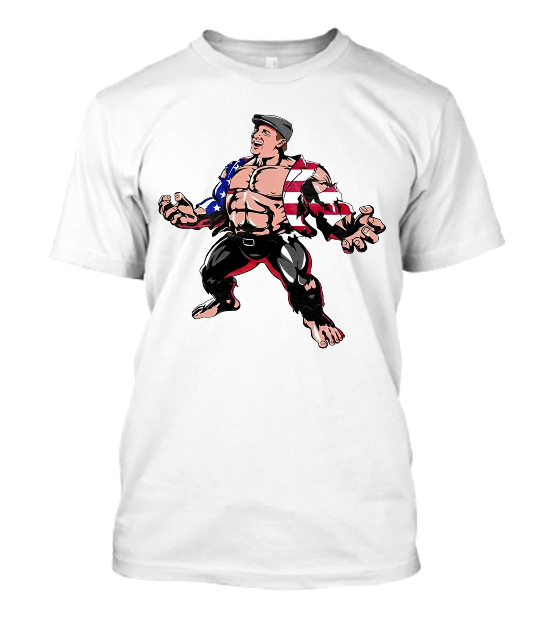 Bryson DeChambeau Hulk American Flag Transformation T-Shirt