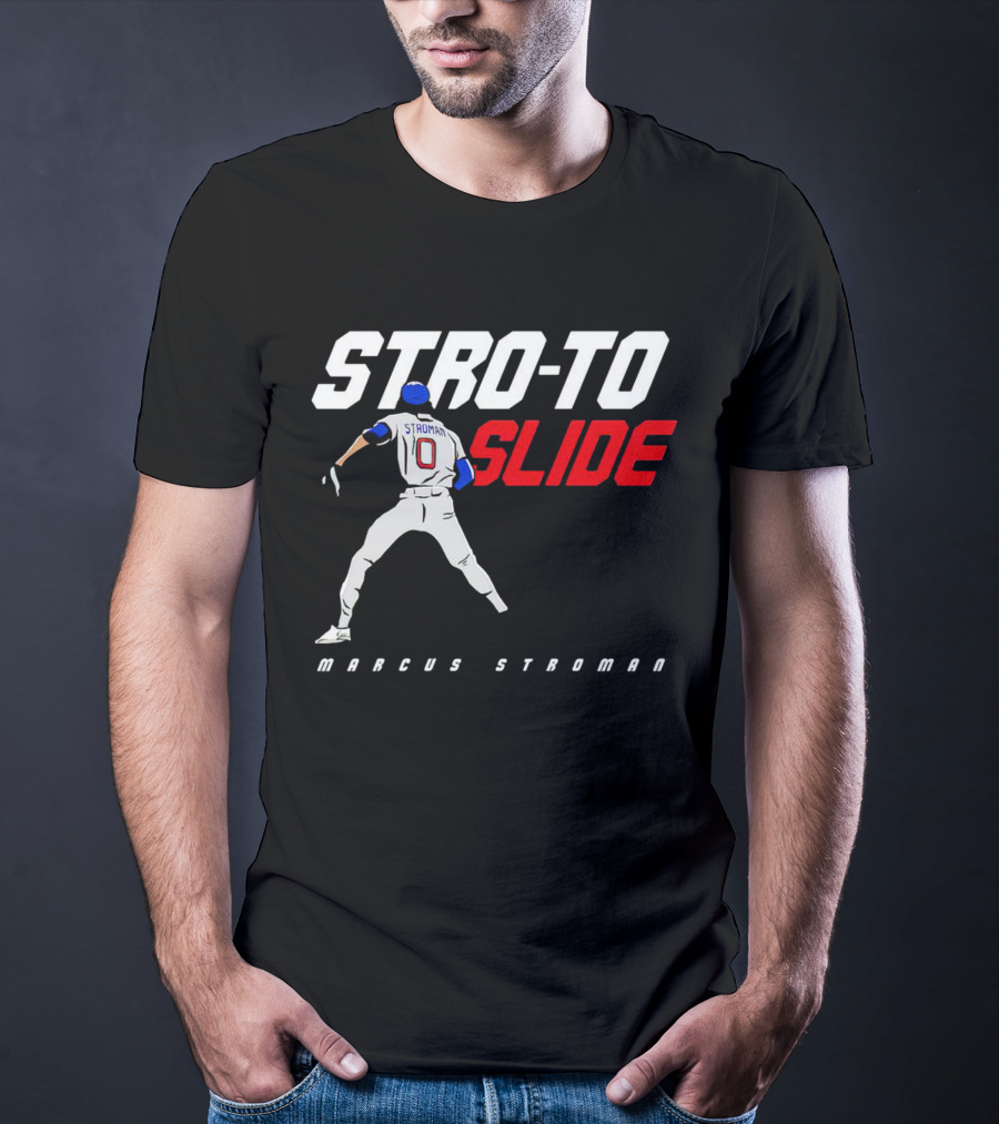 Marcus Stroman Stro-To Slide Chicago Cubs T-Shirt