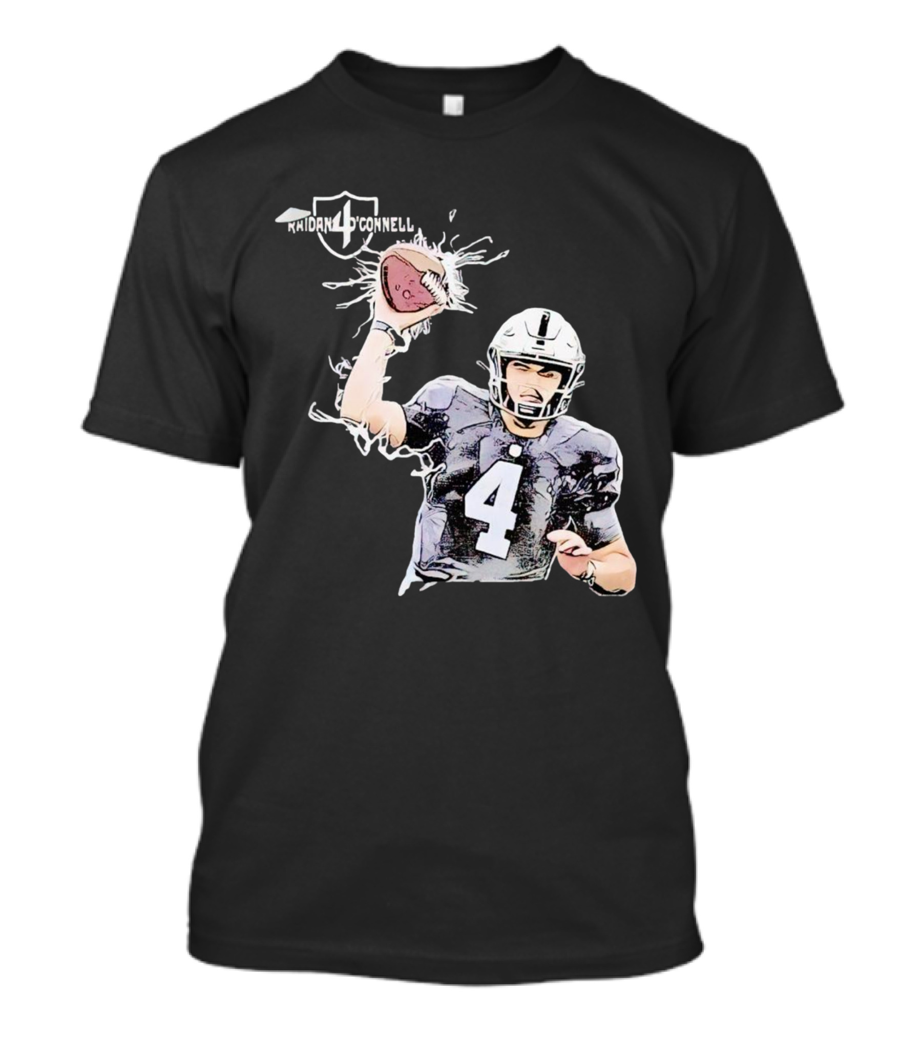 Aidan O’connell Las Vegas Raiders Football Quarterback T-Shirt