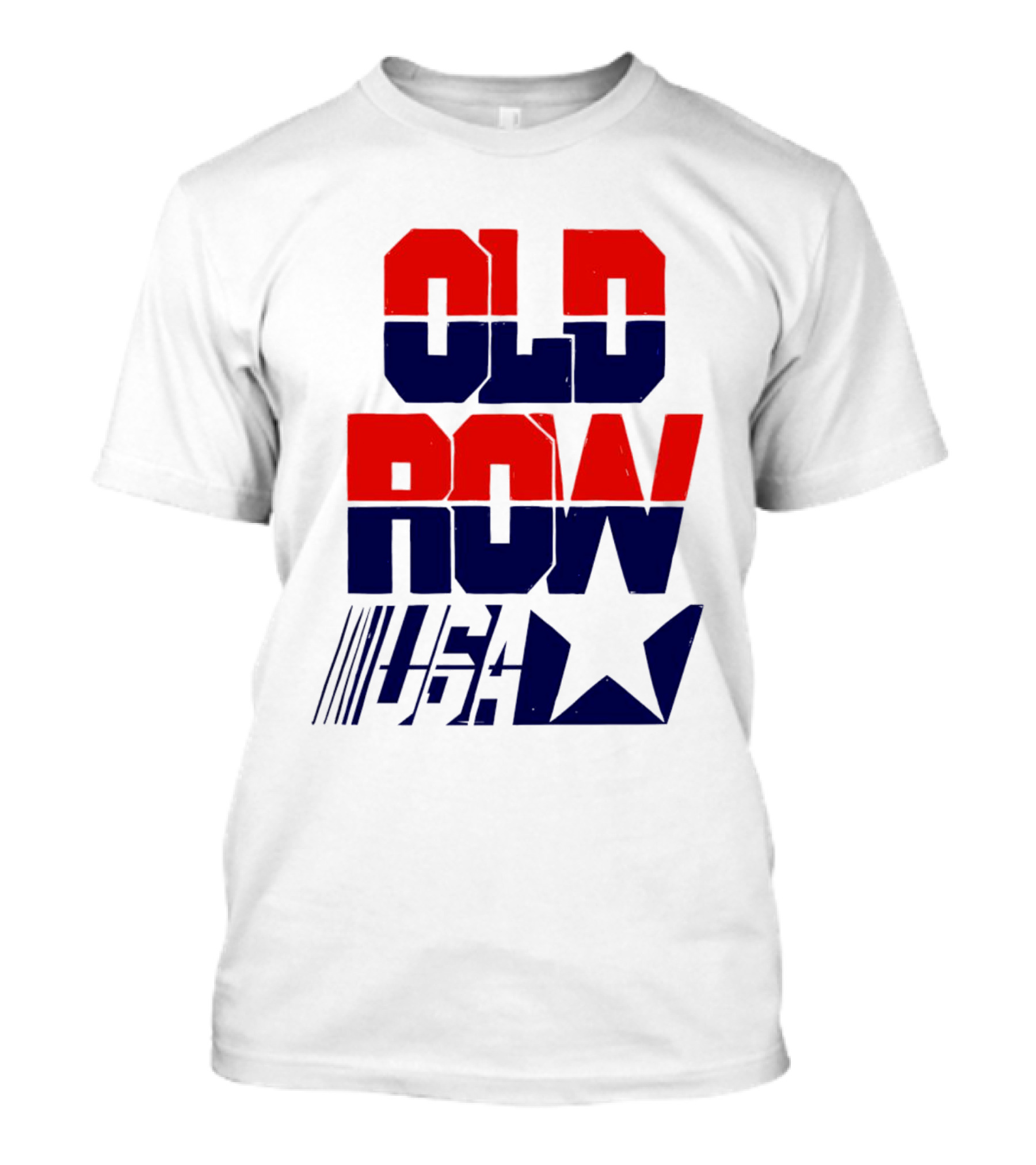 Old Row USA Vintage Star And Stripes T-Shirt