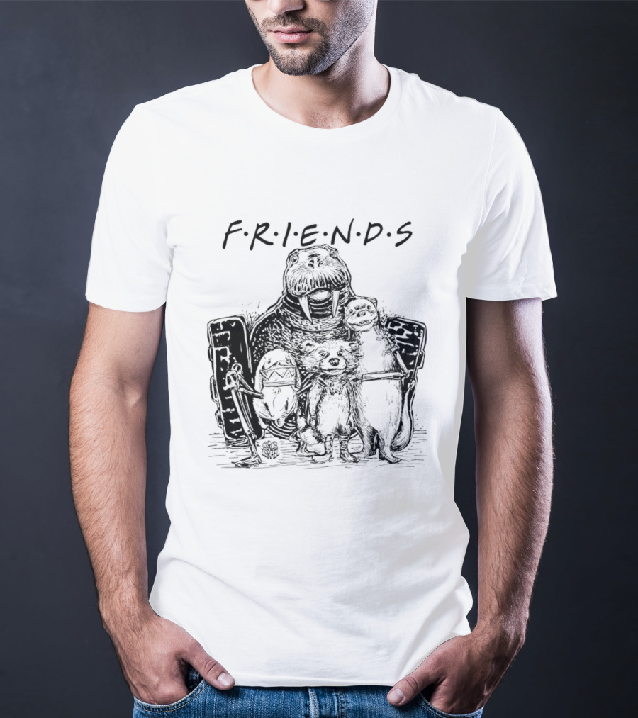 FRIENDS Forever Pals With Unique Animal Companions T-Shirt
