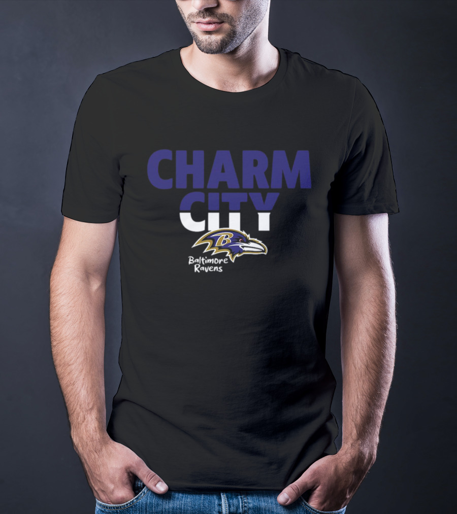 CHARM CITY Baltimore Ravens T-Shirt