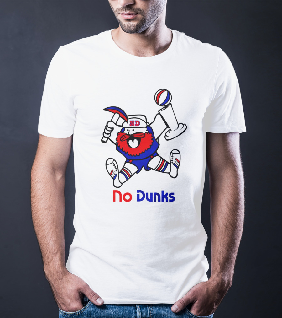 Denver Nuggets No Dunks Basketball Miner Enthusiast T-Shirt