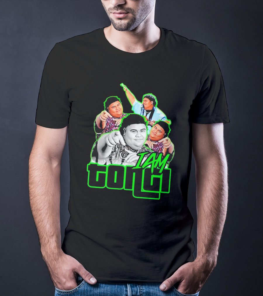 I Am Tongi Colorful Composition With Engaging Poses T-Shirt