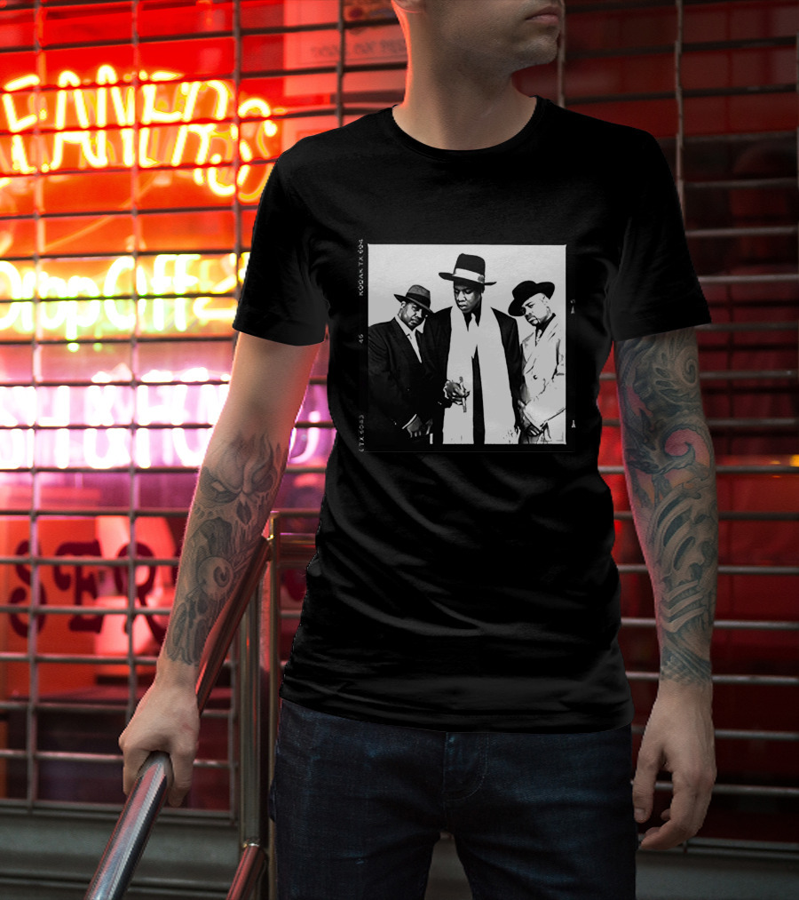 Jay-Z Reasonable Doubt Black And White Album Cover Photo T-Shirt